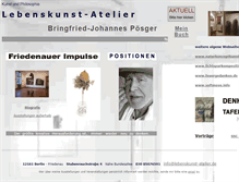 Tablet Screenshot of lebenskunst-atelier.de